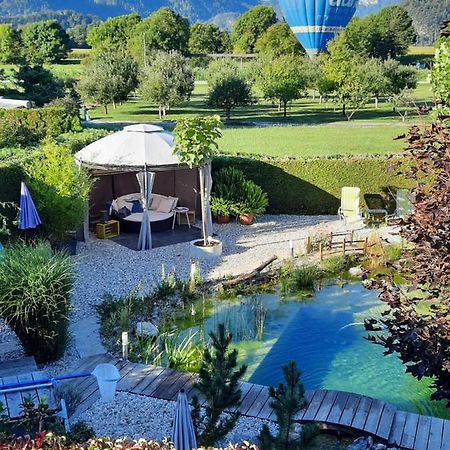 Garden Paradise Bled Apartments - Garden, Pond And Castle View Dış mekan fotoğraf