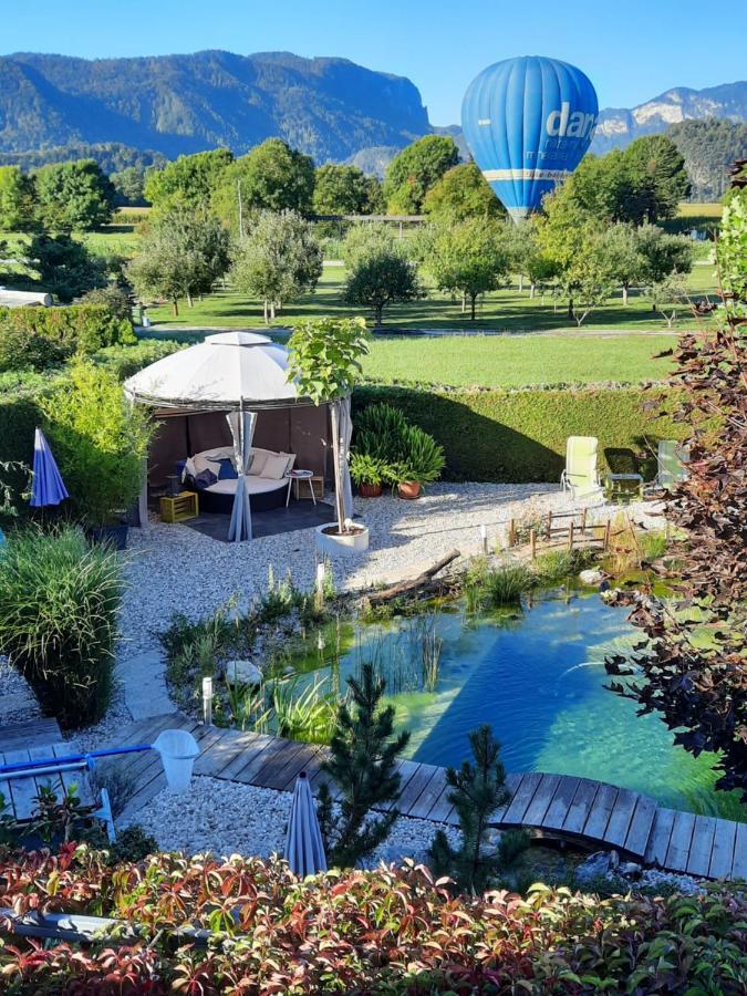 Garden Paradise Bled Apartments - Garden, Pond And Castle View Dış mekan fotoğraf